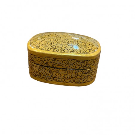 Paper box made in Kashmir.